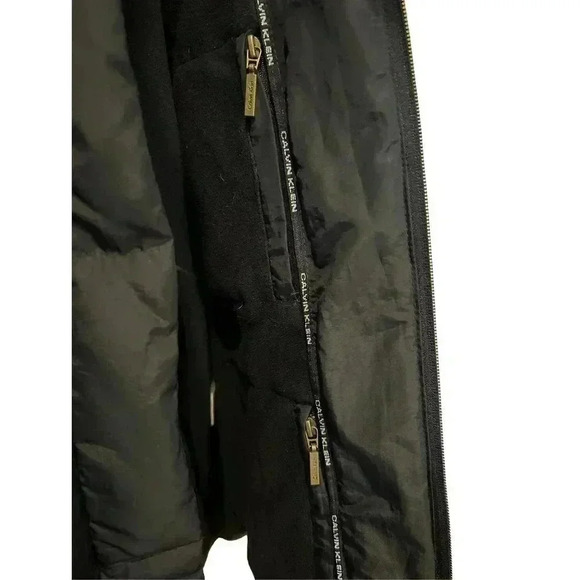 Calvin Klein Women’s Down Filled Black Puffer Jacket Size S - Picture 5 of 9